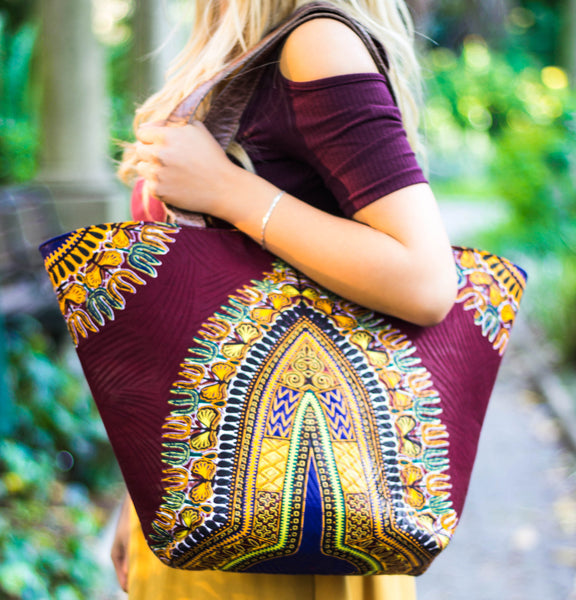 Dashiki tote