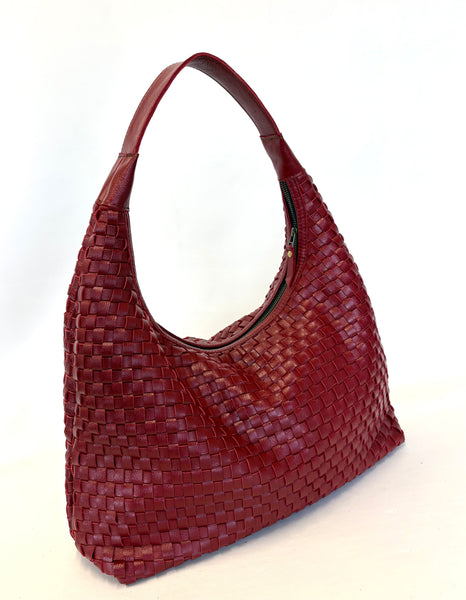 Slouchy Woven Tote