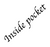 Inside pocket